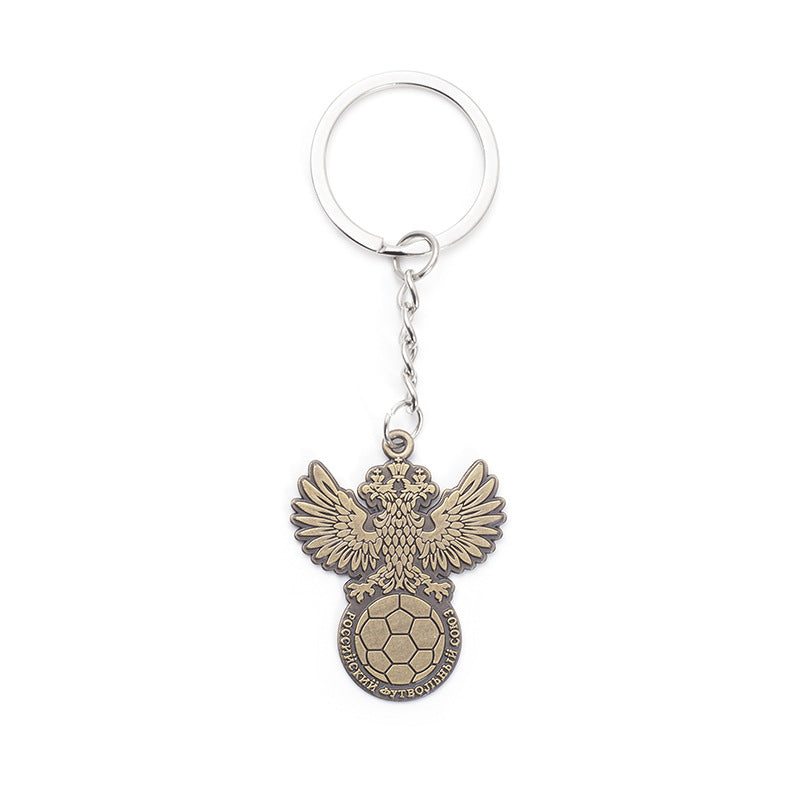 Metal Keychain World Cup Team Logos