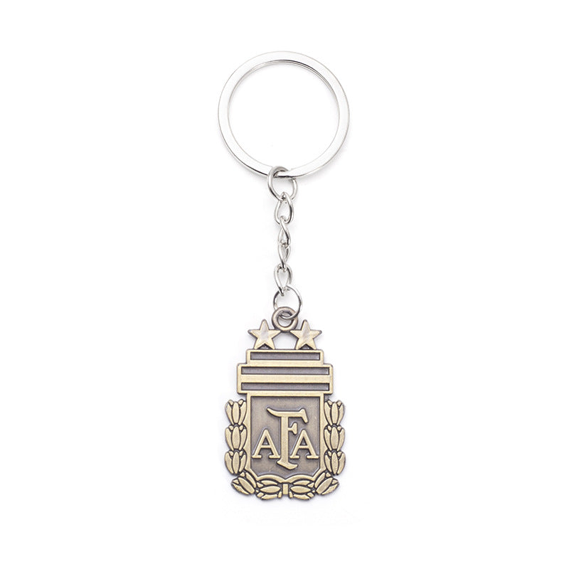 Metal Keychain World Cup Team Logos